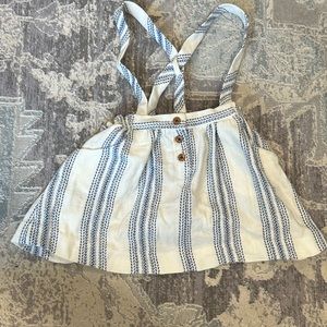 Zara BabyGirl Skirt with suspenders
